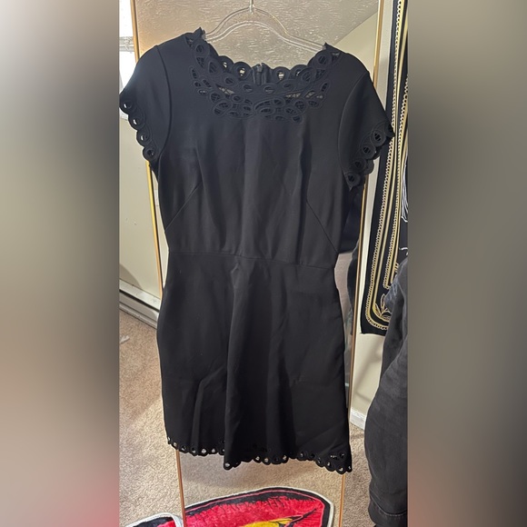 White House Black Market Dress - 6 - Scalloped trim - Picture 2 of 4